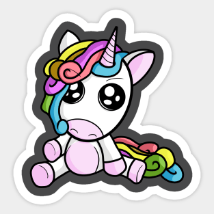 Rainbow Unicorn Sticker